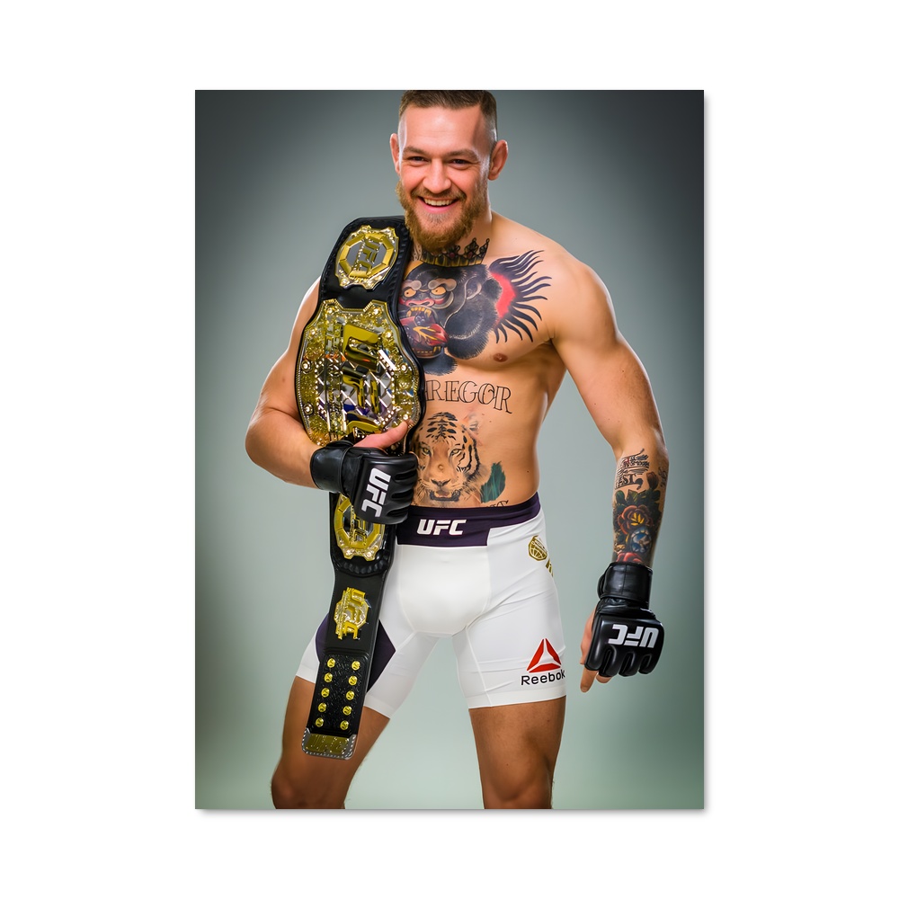 Poster Champion des Arts Martiaux – affiche MMA